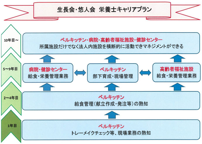 栄養士キャリアプラン