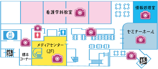2階フロア図
