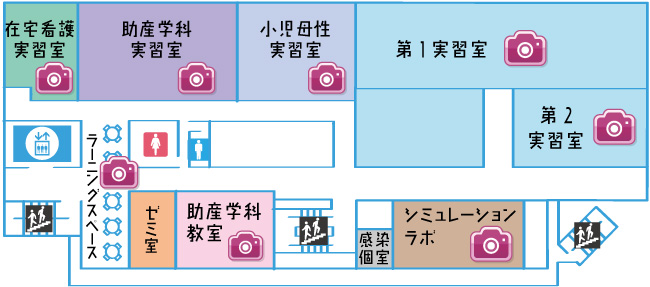 3階フロア図